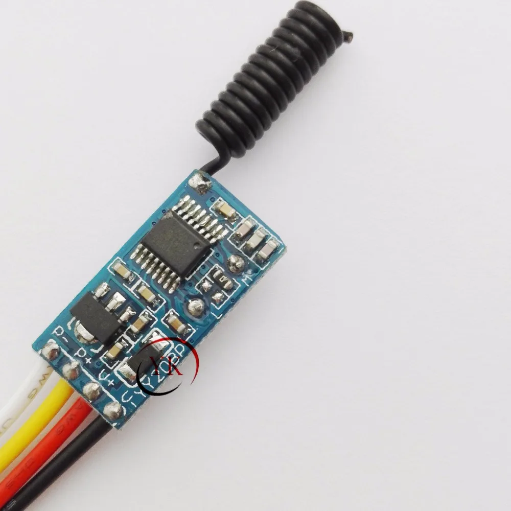 US $543.79 Miniature RF Wireless Switch 3V 33V 36V 37V 42V 45V 5V 6V 74V 12V Alkaline Lithium Lipo Battery Remote Switch Mos No Noise