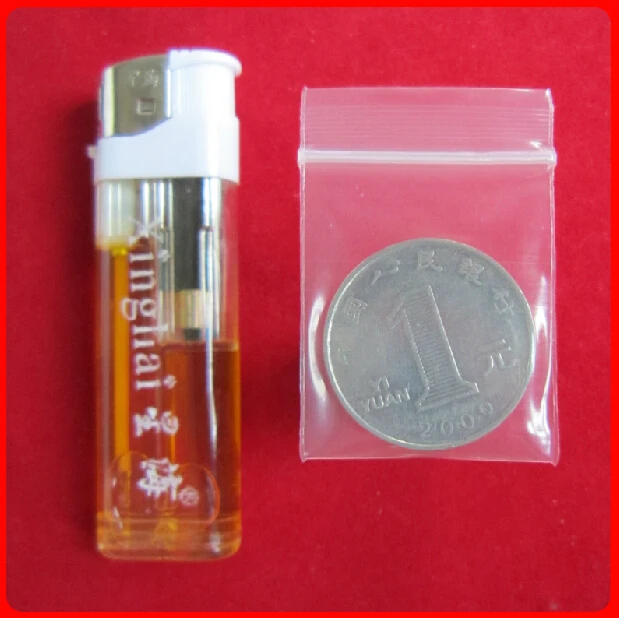 

High Quality Thick 0.2mm 3*4.5cm Plastic Zip Lock Packaging Bag 300pcs Clear Small Plastic Self Sealing Jewelry Gift Packaging