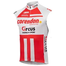 CORENDON-CIRCUS Pro Team 2 вида цветов летние Безрукавый велосипедный жилет Mtb Костюмы велосипедов Майо Ciclismo велосипед одежда