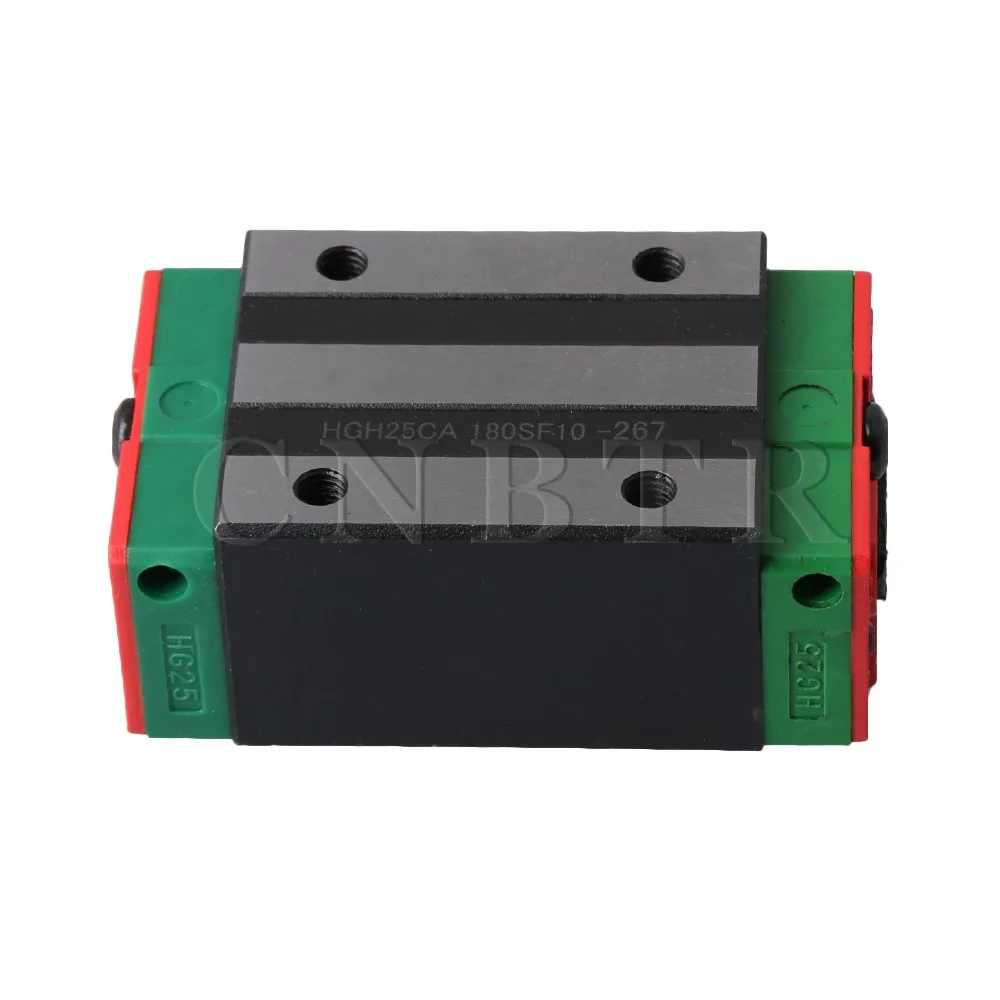 

CNBTR HGH25CA Linear Guide Rail Sliding Block Carriage Rail Block Slider for HG25 Linear Rail Guideway