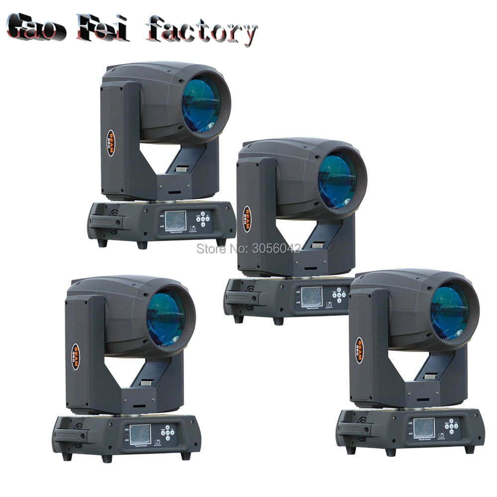 

4pcs/lot 350w Moving Head Light 17R Beam Light Fixture DJ Equipment Wedding Event Party