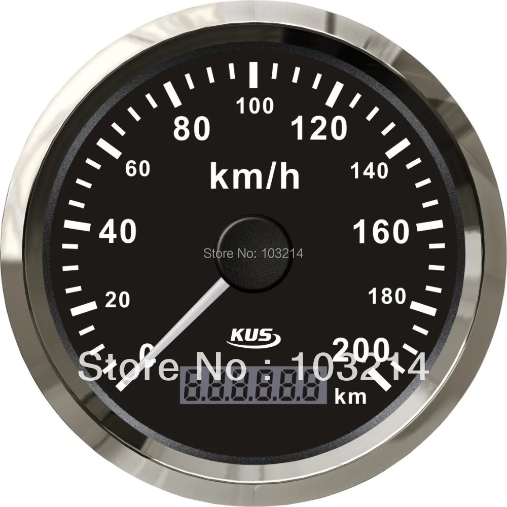 KUS Высокое качество 85 мм GPS Спидометр велометр 0 200 км/ч для автомобиля грузовика