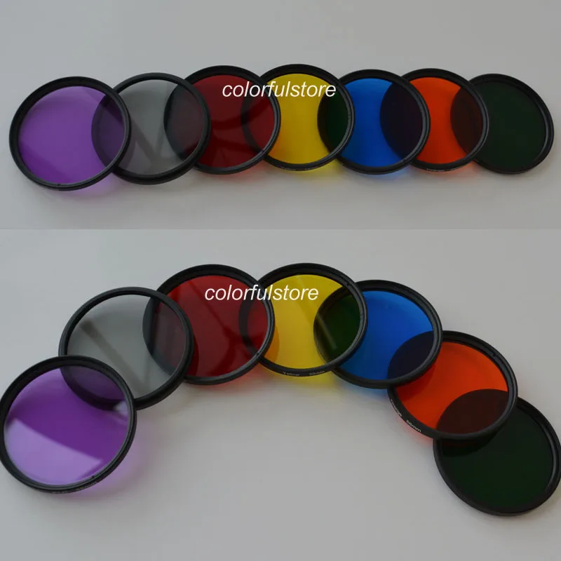 Pro 43 43mm 7Pcs Full Color Colour Green Orange Red Purple Yellow Blue