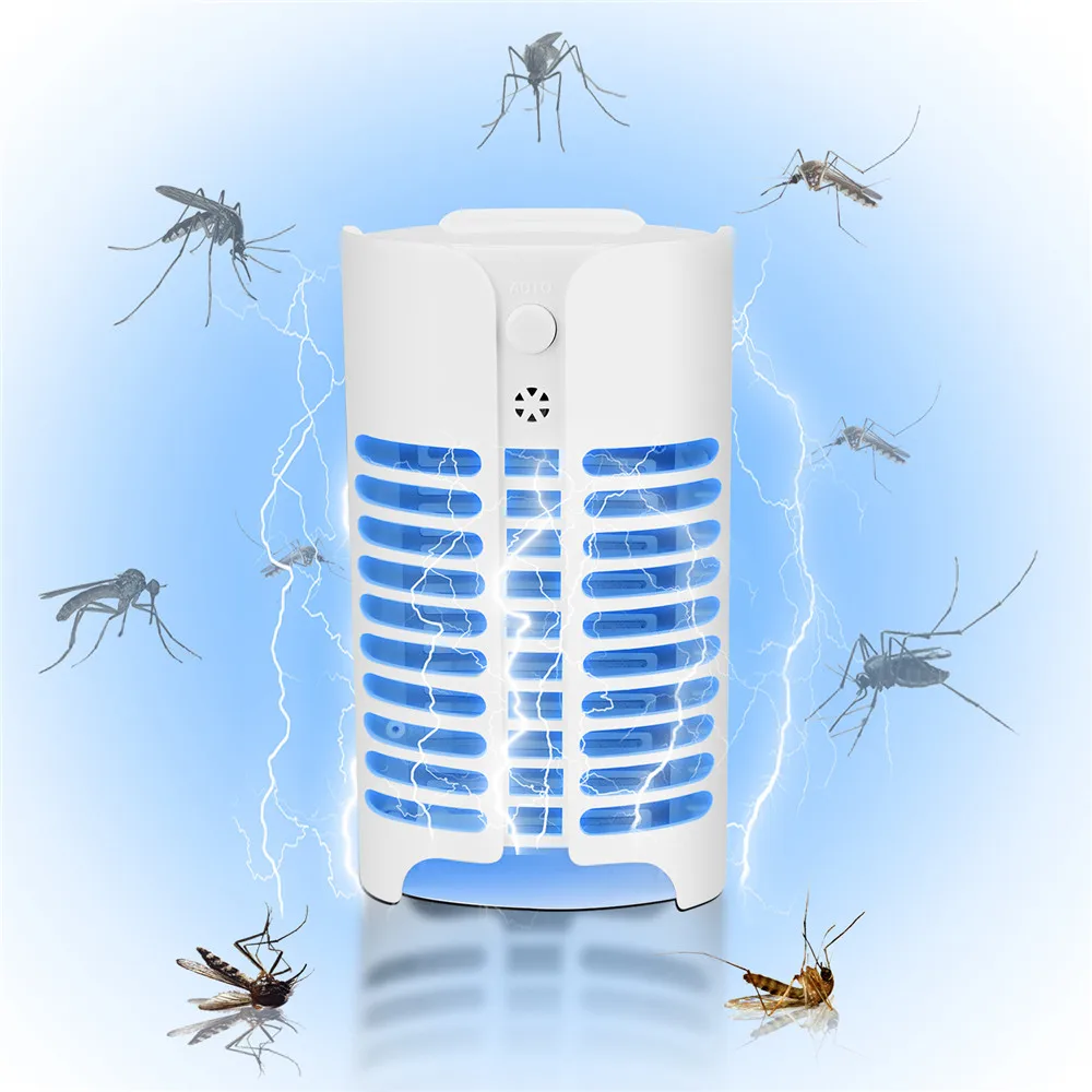 

Ultra Quiet Electronic Mosquito Killer LED Night Light Bug Insect Catcher USB Anti Mosquito Trap Pest Repeller Night Lamp