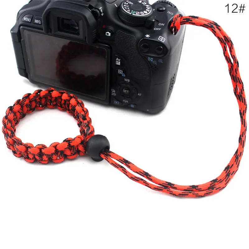 

Universal Camera Wrist Strap for DSLR Hand-made Parachute Rope Camera Wristband Camera Accessories