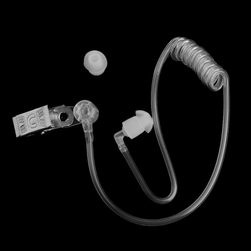 

Replacement Transparent flexibility Air Tube For Radio Earpiece Headset