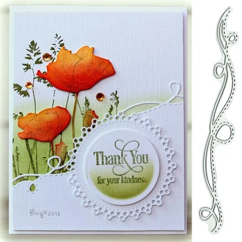 

Lace Border Metal Cutting Dies Stencils for Decorative Scrapbooking Photo Album Embossing Cards Making DIY Crafts Cutter Punch