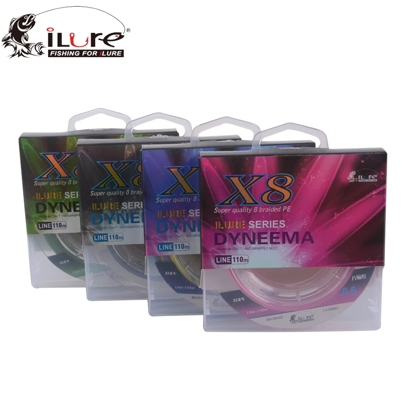 

iLure Brand Strong 110M Braided Fishing Line 8 Stands Multifilament Line PE Carp Fishing Wire Saltwater Line Pesca