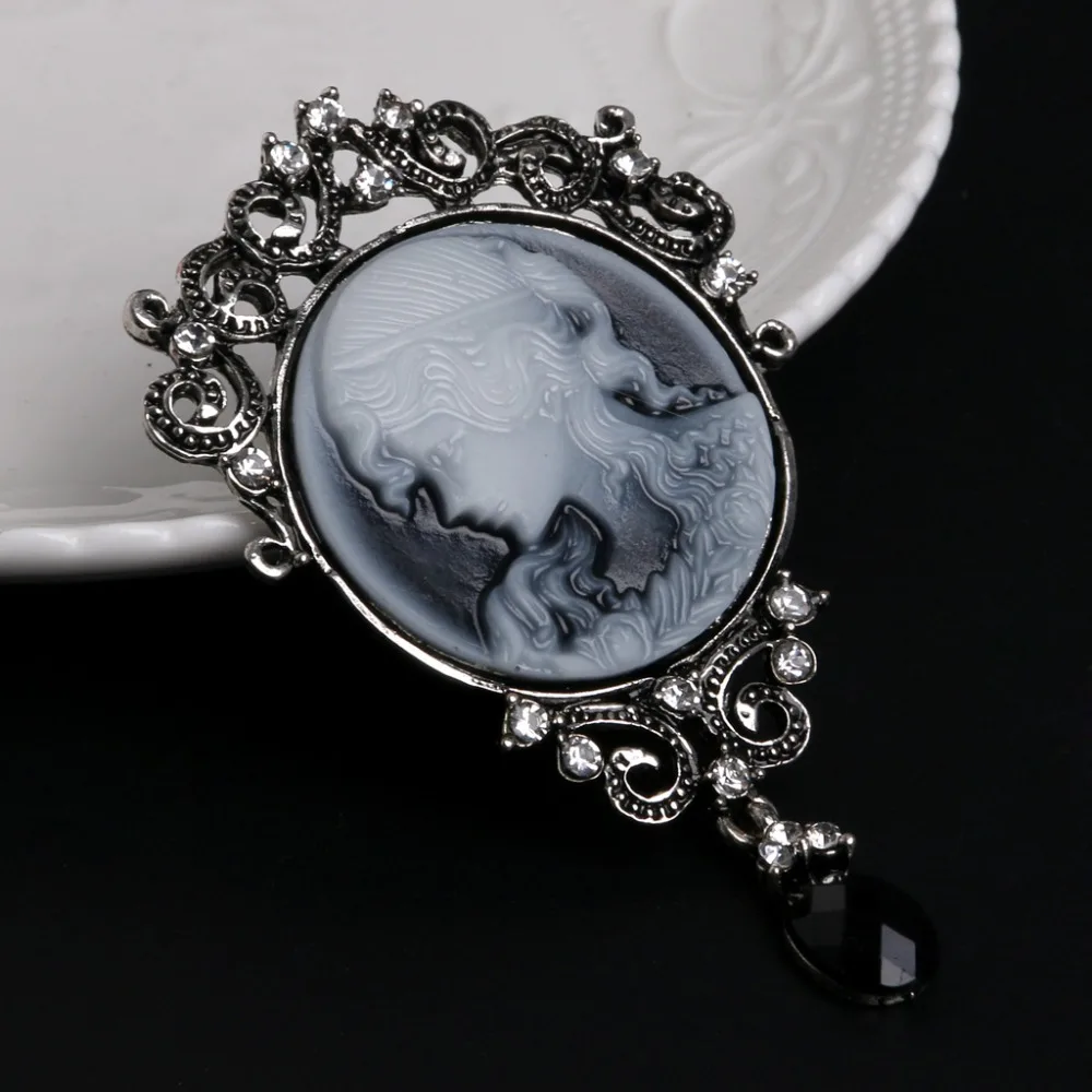 Женская Винтажная брошь булавка кулон|pin pendant|victorian cameo broochcameo brooch |
