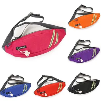 

Waist Bag Unisex Multi-function Pockets Outdoor Leisure Sport Waist Packs Nylon Waterproof Coin Purse Rinonera J#