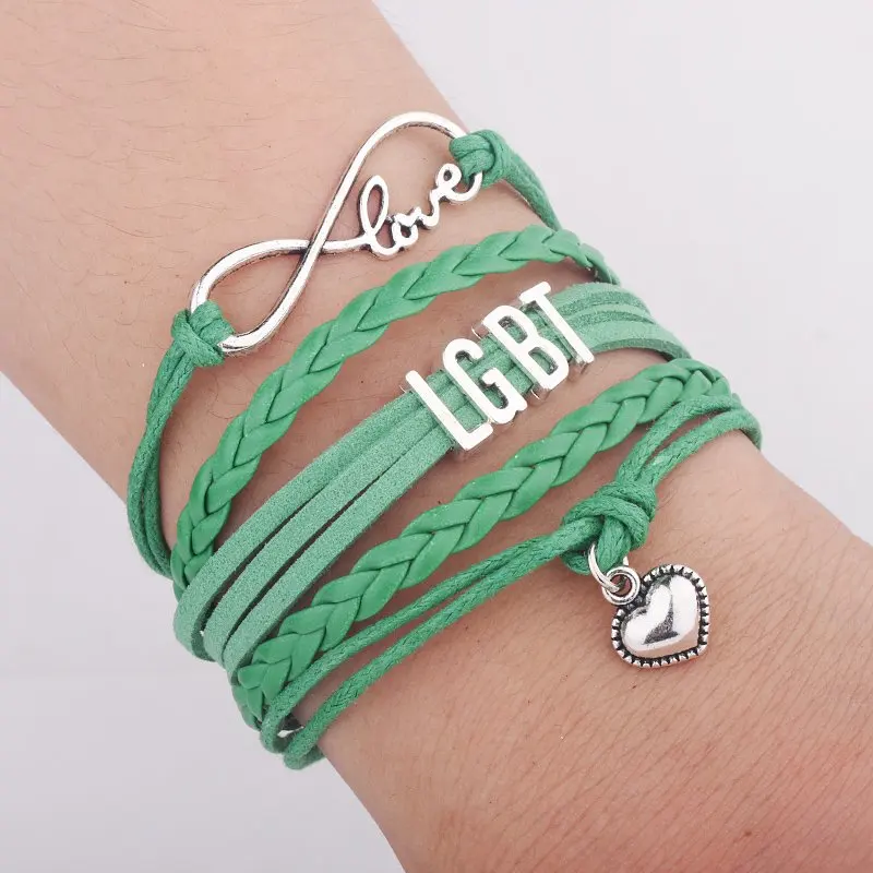 Gay Pride Rainbow Bracelet Friendship Gift