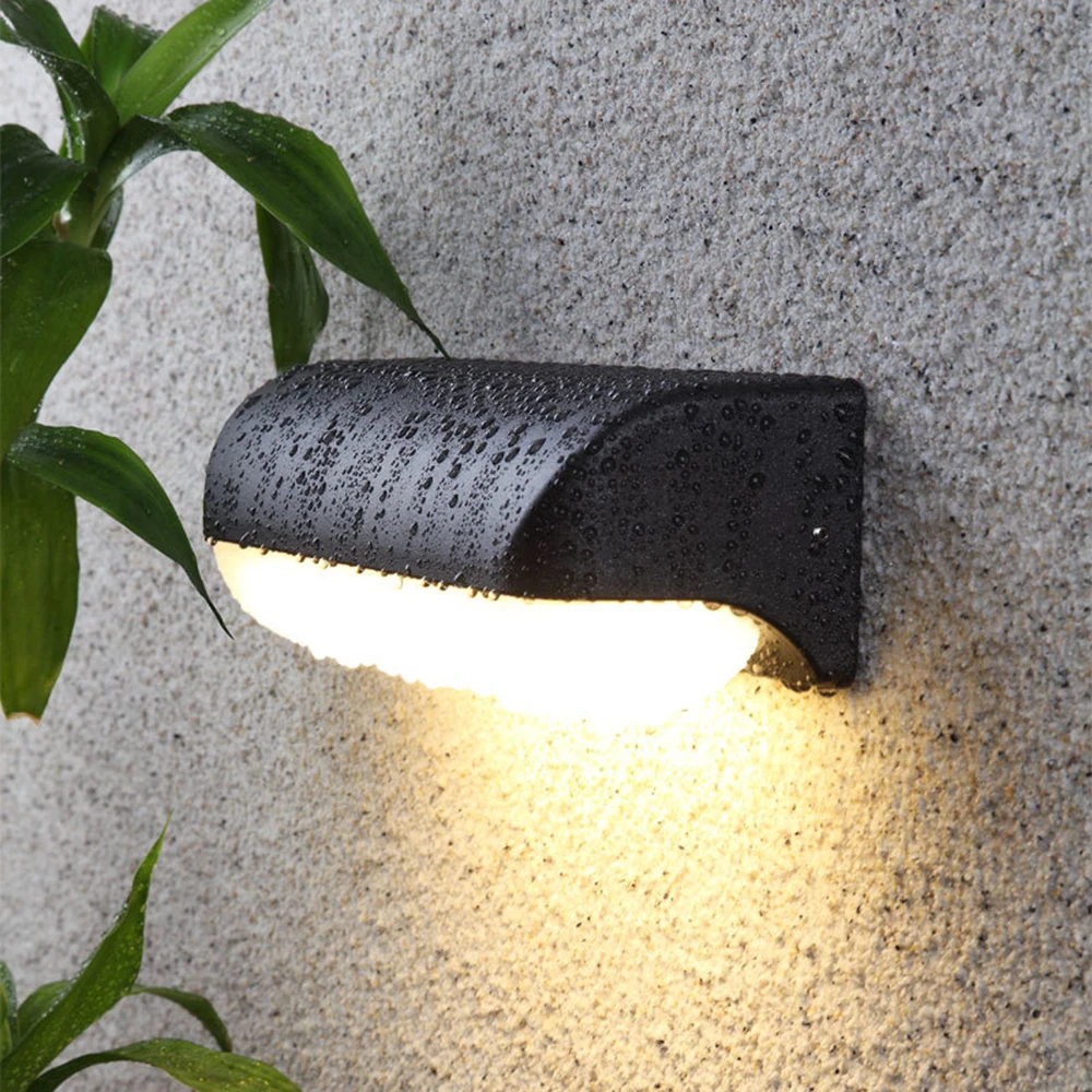 Günstige 220v 110v Licht IP44 LED Außen Beleuchtung Wand Lampe Außen Wasserdicht für Außerhalb Veranda Tor Balkon Garten Veranda haus