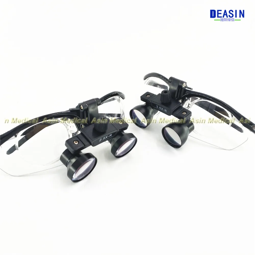 Easy focus dental Loupes with inner frame for prescription lens long