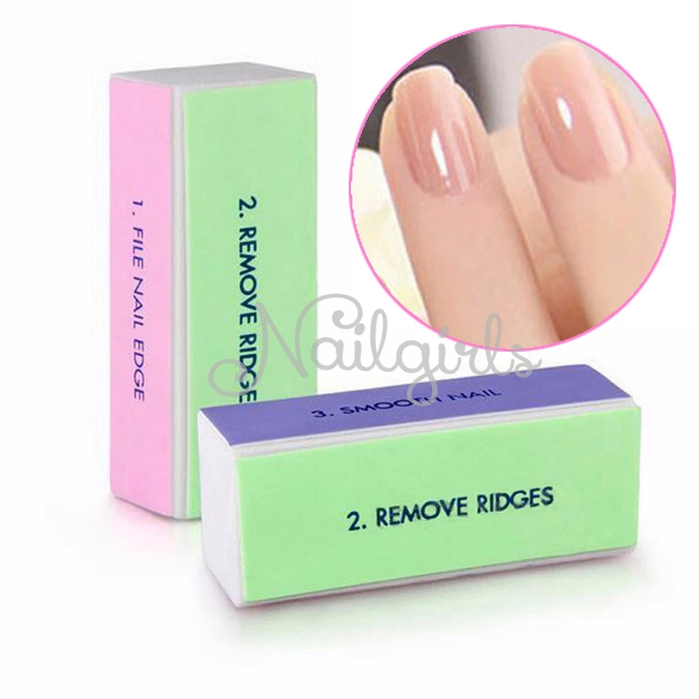 

1 Pcs 4 Ways Nail Art Tools Nail Art Buffer File Block Manicure Nail File Sanding Nail Art Tools For Manicure Buffer File