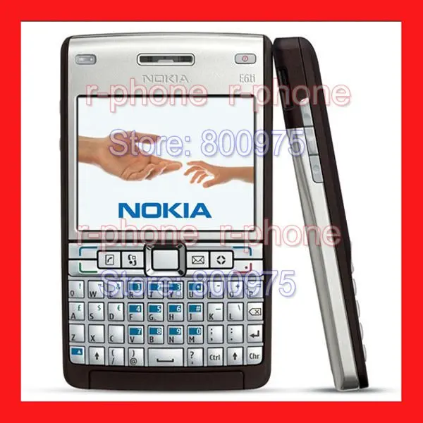 E61i Восстановленное 100% Оригинал NOKIA мобильный телефон GSM Quadband разблокирована Wi Fi 3g