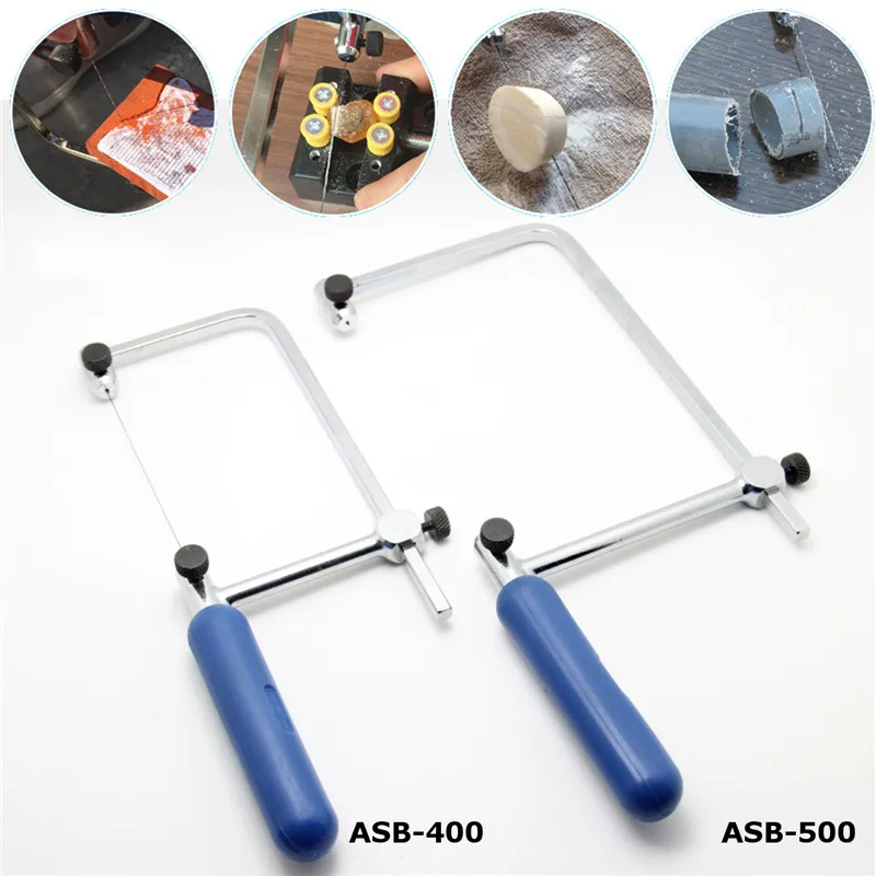 75mm/105mm Coping Saw Diamond Wire Saw Frame Jade Metal Wire Saw Blade