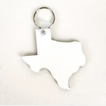 

Wholesale 1000pcs Big Szie DIY MDF Double Blank Key Chain Sublimation Wood Key Ring For Heat Press Transfer Jewlery Photo Gift