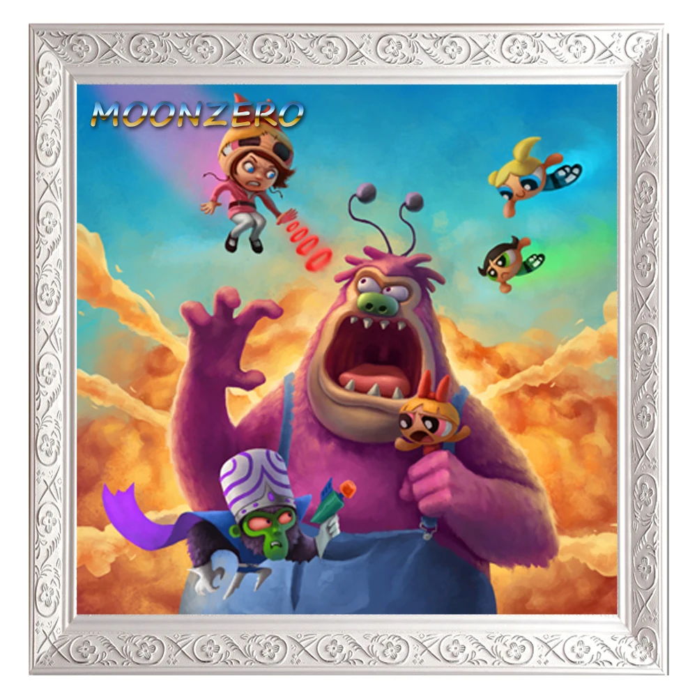 Superchicche 5D Diamante Del Ricamo Needlework Diy Diamante Dipinto Cross Stitch Kit Completo Di Cristallo Quadrato Mosaico Room Decor