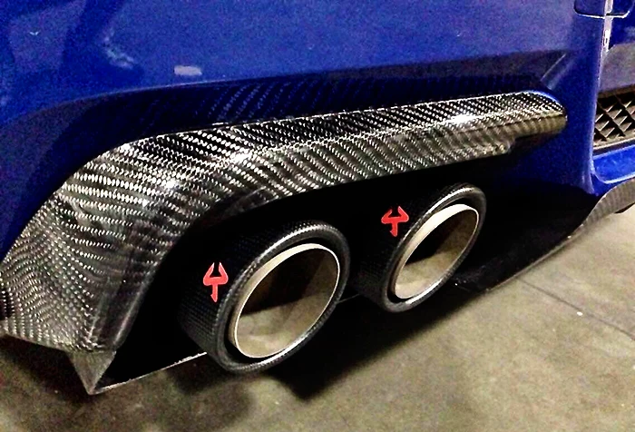 Impreza GRB GRF 10 Hatch Rear Bumper Exhaust Heat Shield(6)