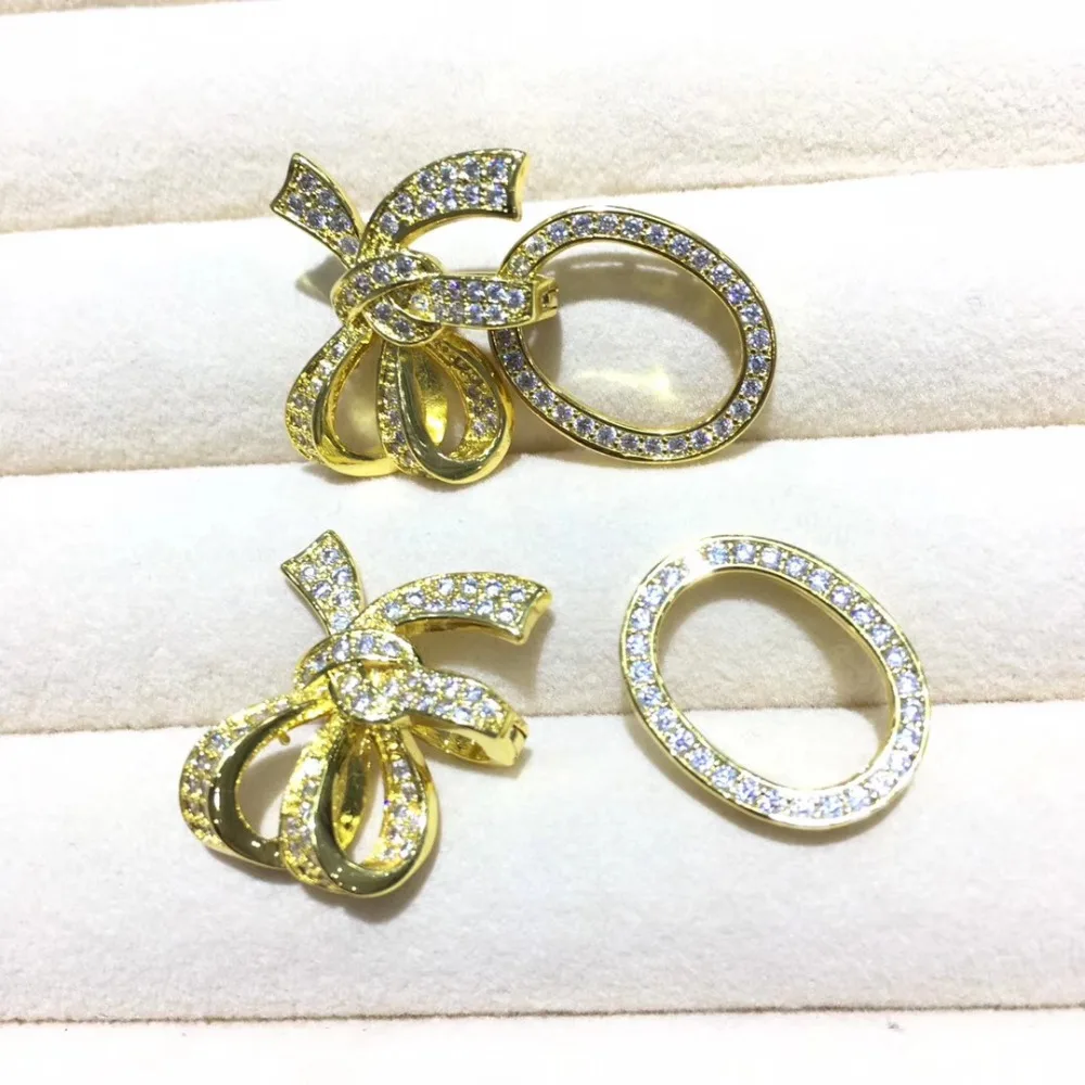 Charm Necklace Bracelet Clasps and Hooks Natural Pearl Jewelry Findings