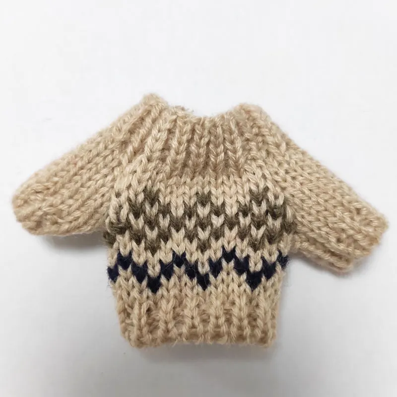  new Ob11 baby wear knit sweater winter wear 1/12 BJD doll clothing Doll Clothes Accessories Childre