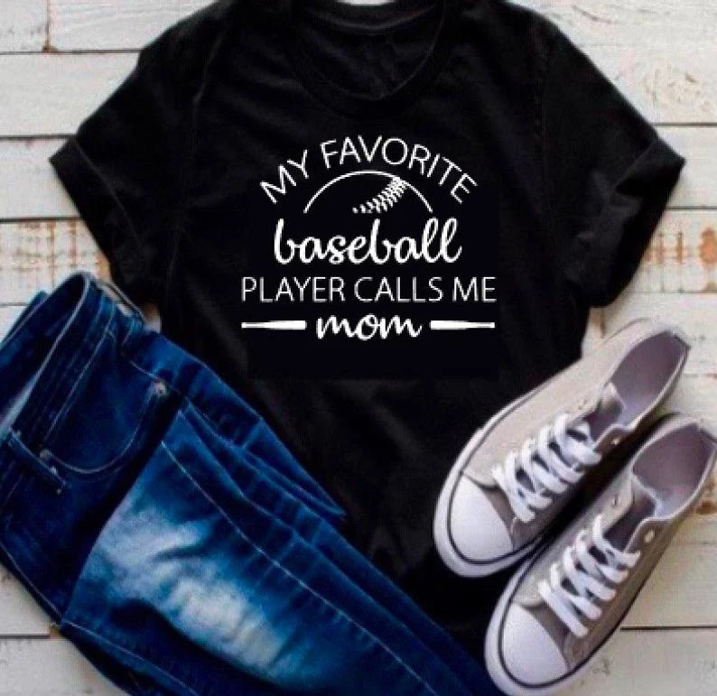 Summer Baseball Love Tee My Favorite 