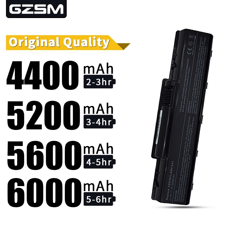 HSW Аккумулятор для ноутбука Acer AK.006BT.020 AK.006BT.025 AS07A31 AS07A32 AS07A41 AS07A42 AS07A51 AS07A52 AS07A71