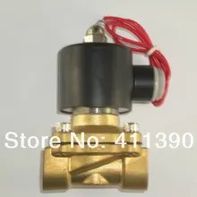 " Электрический Электромагнитный Клапан 110 Вольт, Вода, Дизель нормально закрытый AC110V