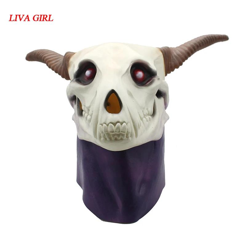 

LIVA GIRL 2018 New Anime Mahoutsukai no Yome Cosplay Mask Elias Mask The Ancient Magus Bride Latex Cosplay Mask