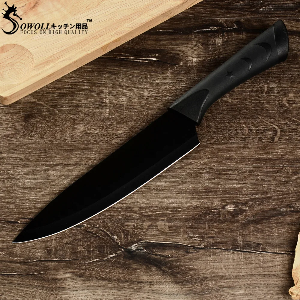 Sowoll кухонный нож из нержавеющей стали 8 'Ǝ'' 'ƍ'' 5 'Ɖ 5'' шеф повара