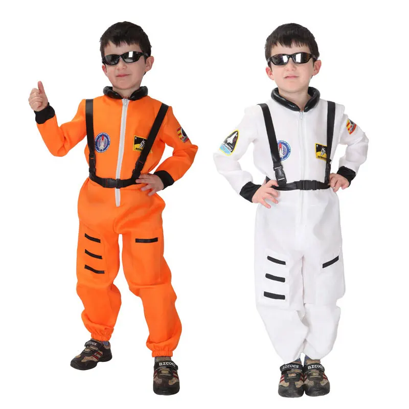 

Umorden Purim Carnival Party Halloween Costumes Children Astronaut Cosmonaut Costume Boys Uniform Pilot Cosplay for Kids Boy