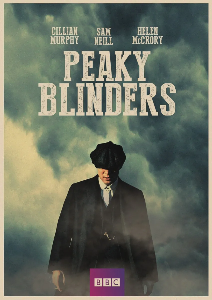 Сериал tv peaky blinders плакат настенный Декор печать на крафтовой бумаге Ретро плакат Настенный декор комнаты рисунок ядро декоративная живопись