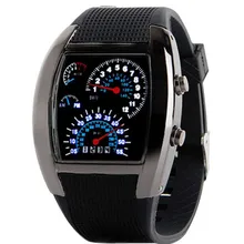 Новые модные часы в авиационном стиле, спортивные часы для женщин и мужчин, наручные часы, светодиодный, цифровые, военные, армейские, мужские часы с датой, подарок, Relogio Masculino