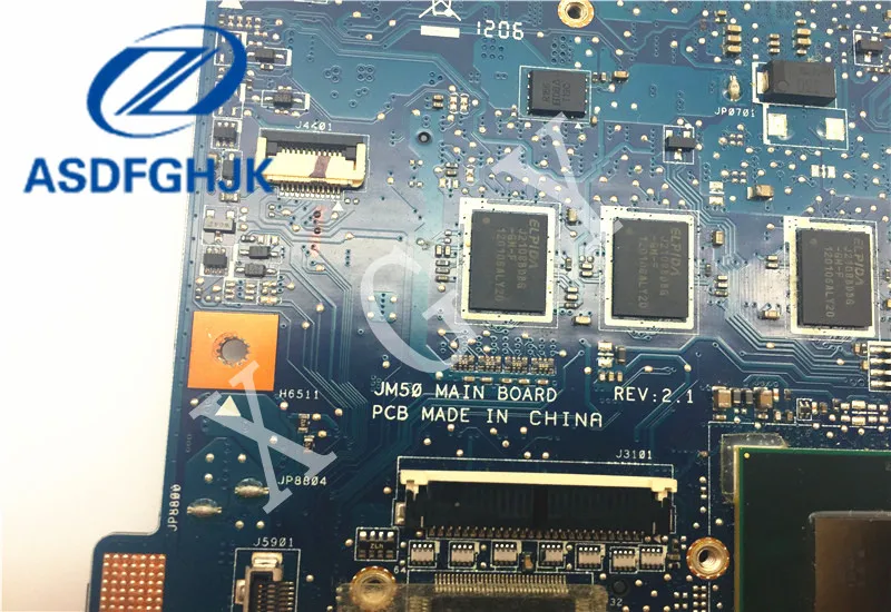 remarkable  Laptop Motherboard JM50 MAIN BOARD For Acer for aspire M3-581 Motherboard DDR3 Non-integrated 100% 