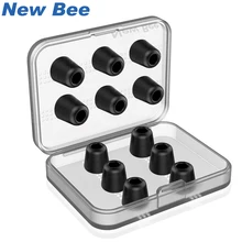 Новинка; 6 пар сменных наушников; наконечники с шумоизоляцией и эффектом памяти; наушники-вкладыши