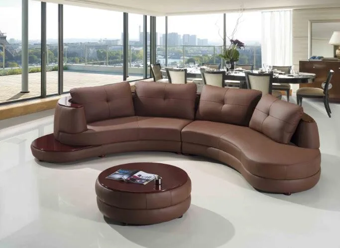 Диван-мебель для гостиной с современным угловым Кожаным диваном/диваны для домашнего дивана