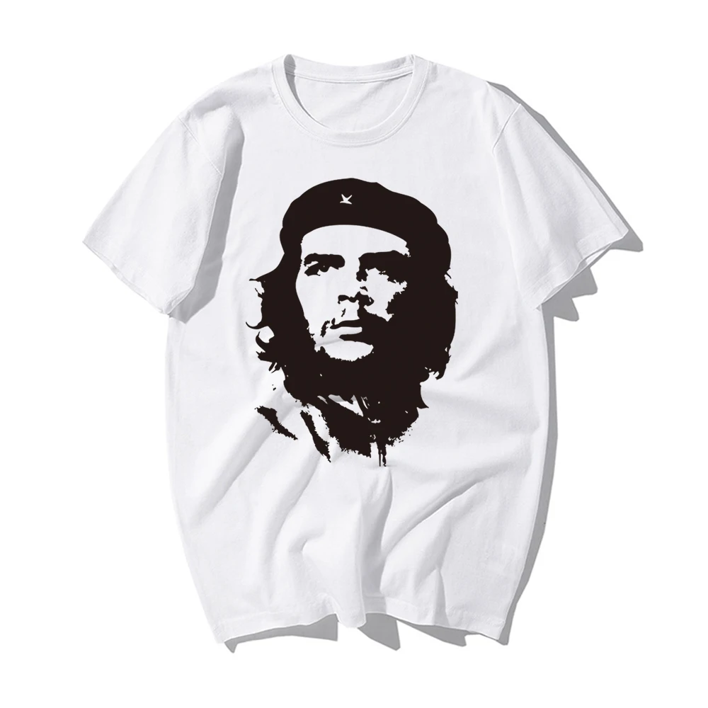 Мужская футболка с коротким рукавом Che Guevara Hero хлопковая Футболка принтом