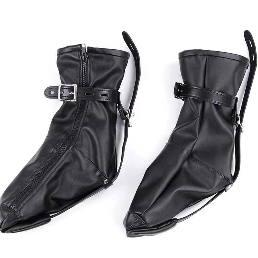 Adult Sex Toys,BDSM Bondage Foot Socks Shoes,Leather Fancy Booties ...