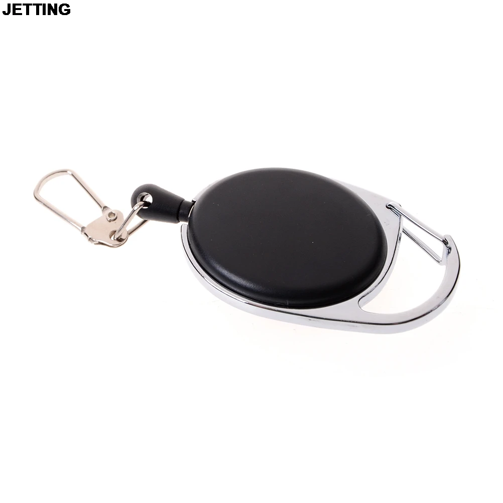 JETTING Retractable Badge Holder Carabiner Reel Clip On ID Card Holders
