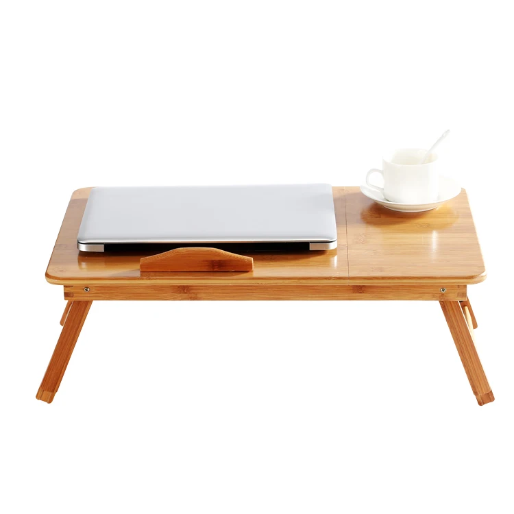 

Notebook Home dormitory bamboo folding computer desk bed can lift student writing small explosion models table