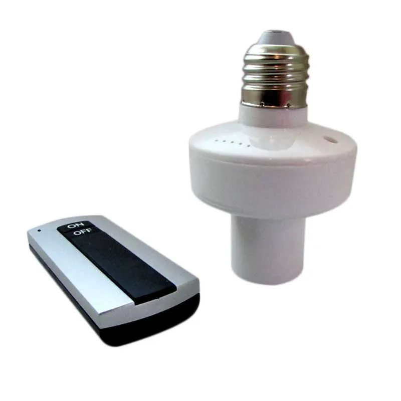 Профессиональный беспроводной пульт дистанционного управления держатель лампы конвертер E27 винт свет может быть переделан колпачок гнездо переключатель головок AA