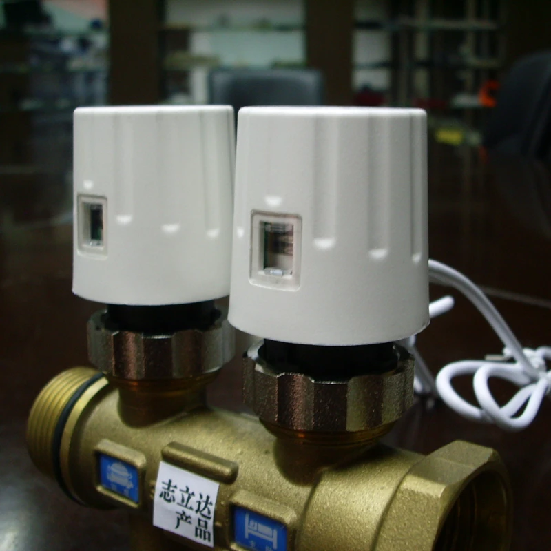 Электротермо приводный клапан для подогрева пола детали пола|thermostatic mixing|thermostatic