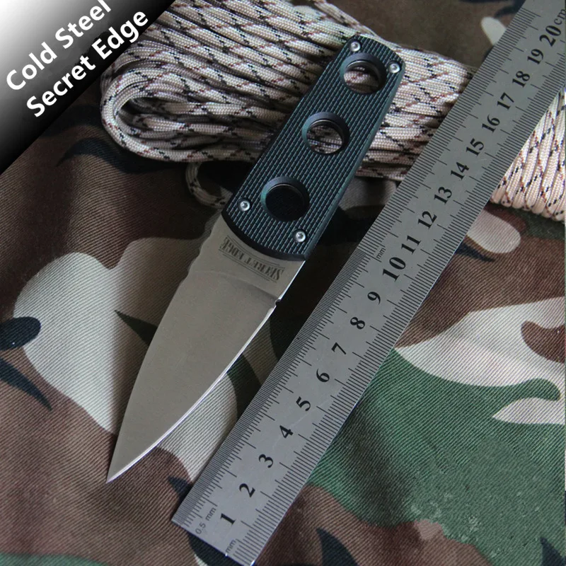 

Cold Steel Hunting Fixed Blade Knife 440 Stainless Steel G10 Handle Outdoor Tactical Knife With ABS Sheath