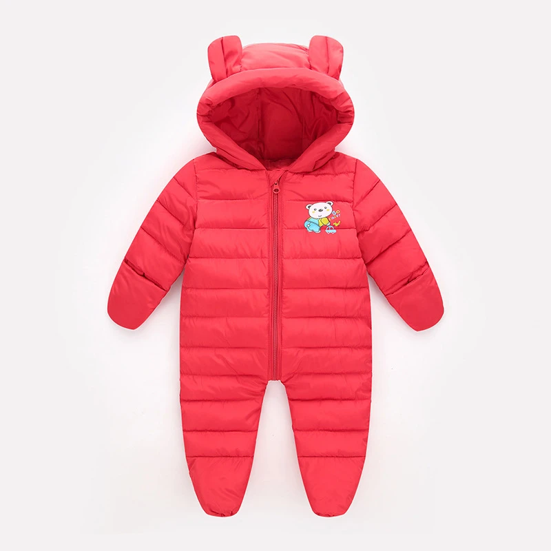 Conjunto de ropa de bebé recién nacido bebé niñas lindo 3D oso oreja mono bebé niños ropa conjunto otoño invierno cálido Bebé Ropa conjunto