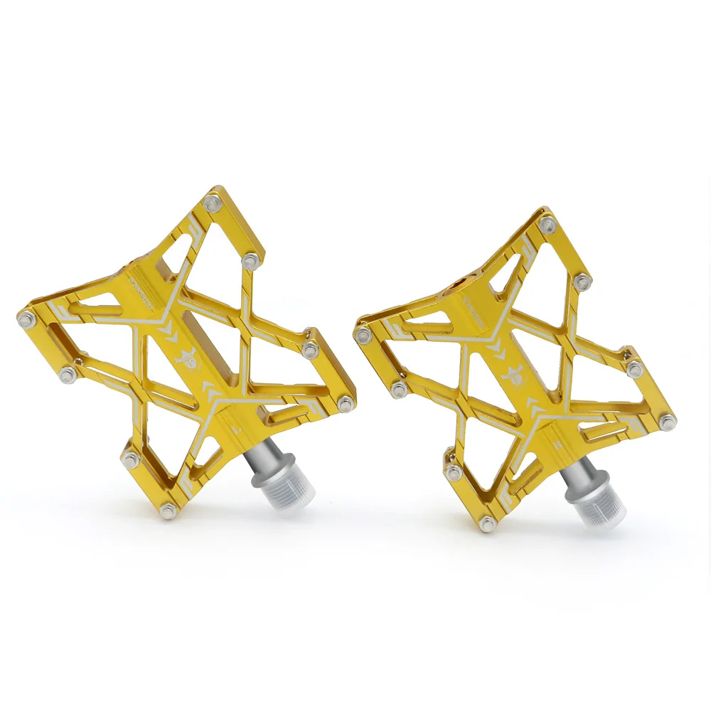 

FETESNICE ultralight titanium alloy axle CNC pedals bicicleta Cycling accessories pedals for bicycle mtb/bmx bike