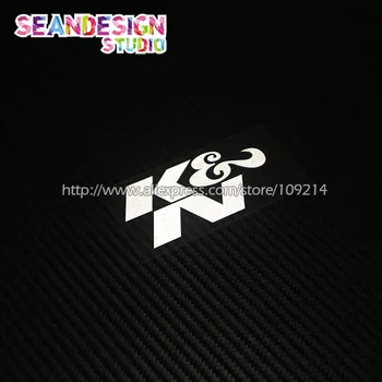 

For K&N Air filter Motorcycle moto bike Auto Car Suv Reflective Waterproof Sticker Decal G15