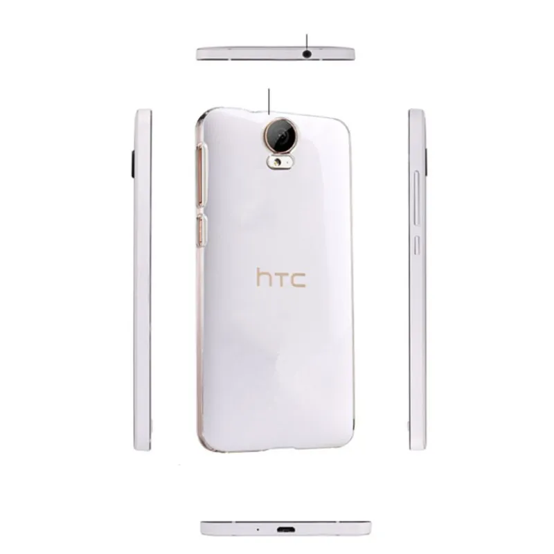 

For HTC One E9 case For HTC E9 Plus + For HTCE9 pw Clear Transparent Mobile Phone Cases Crystal Clear Beauty TPU Shell