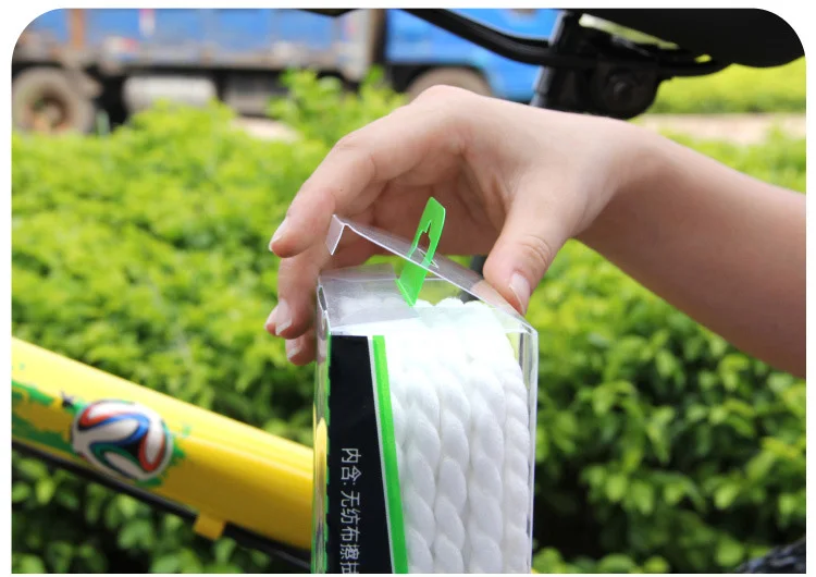 Cheap CYLION Bike Cleaner Tissue / Floss Line Cleaning Kit For Bike Portable Bicycle Cleaning Tools For Chain Flyweeel Bicycle Cleaner 3