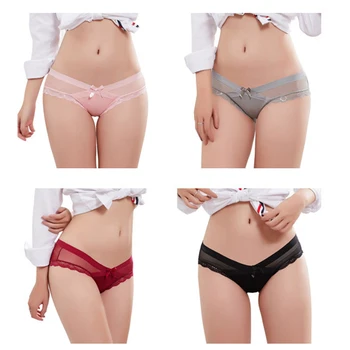 

Cotton Seamlesss Underwear Pregnancy Underwear Maternity Panties Pink/Black/Red/Blue Lace Solid Color Low Wasit Underwear