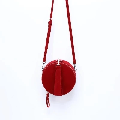 

Brand New Round Bag Barrel-Shaped Solid Acrylic Box Clutch Fashion Suede corduroy Shoulder Messenger Casual Tote Evening Bag